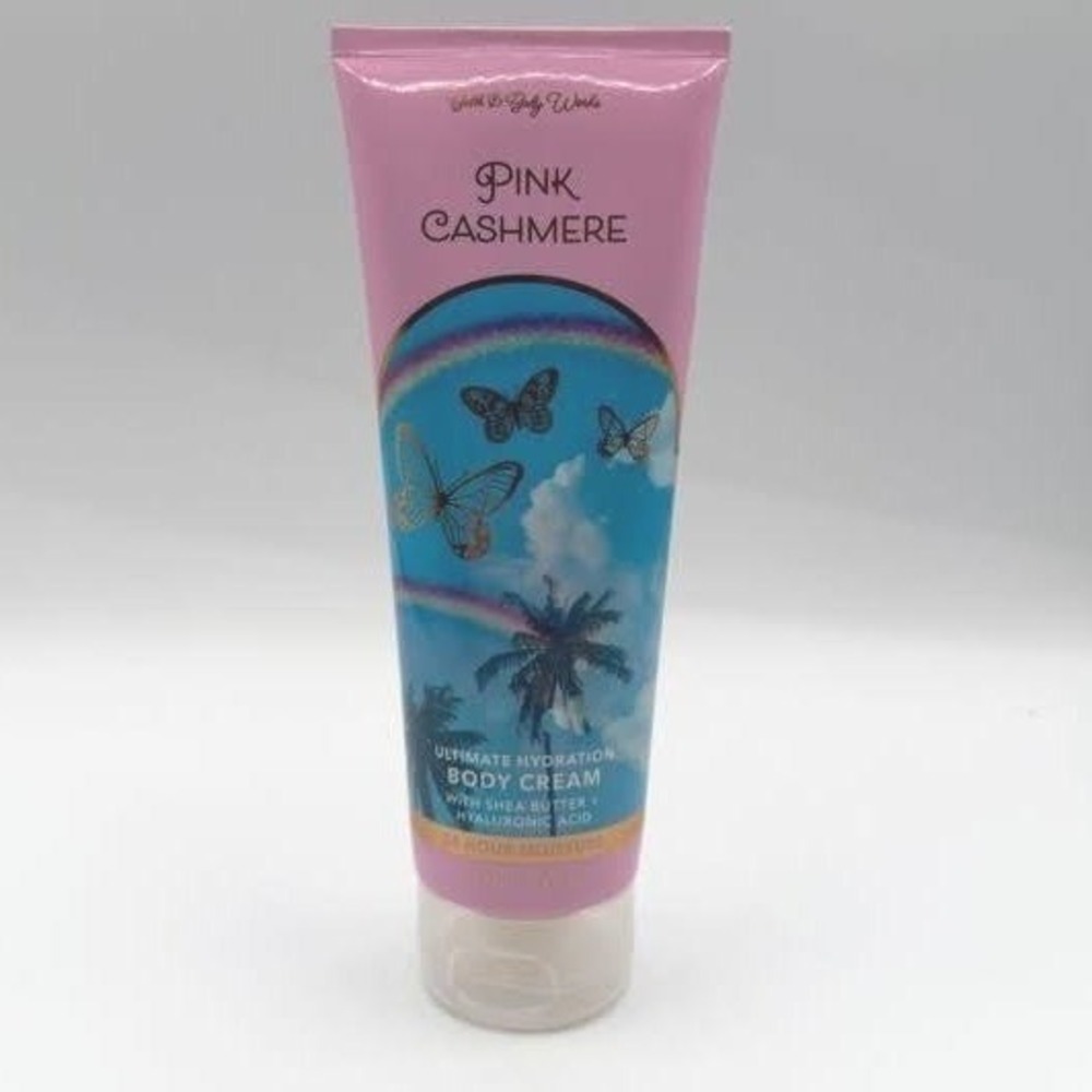 Pink Cashmere Bath & Body Works Ultimate Hydration Body Cream 8oz Brand New